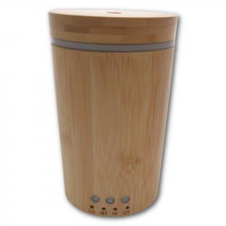 Essential Oil Diffuser With Color Led - Round